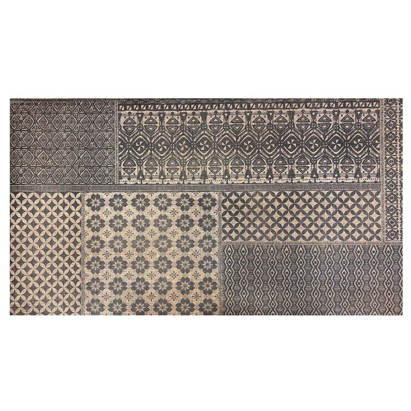 El tapete decorativo beija flor hecho de vinilo resistente y antideslizante, es ideal para cocinas, baños o terrazas. Su diseño 