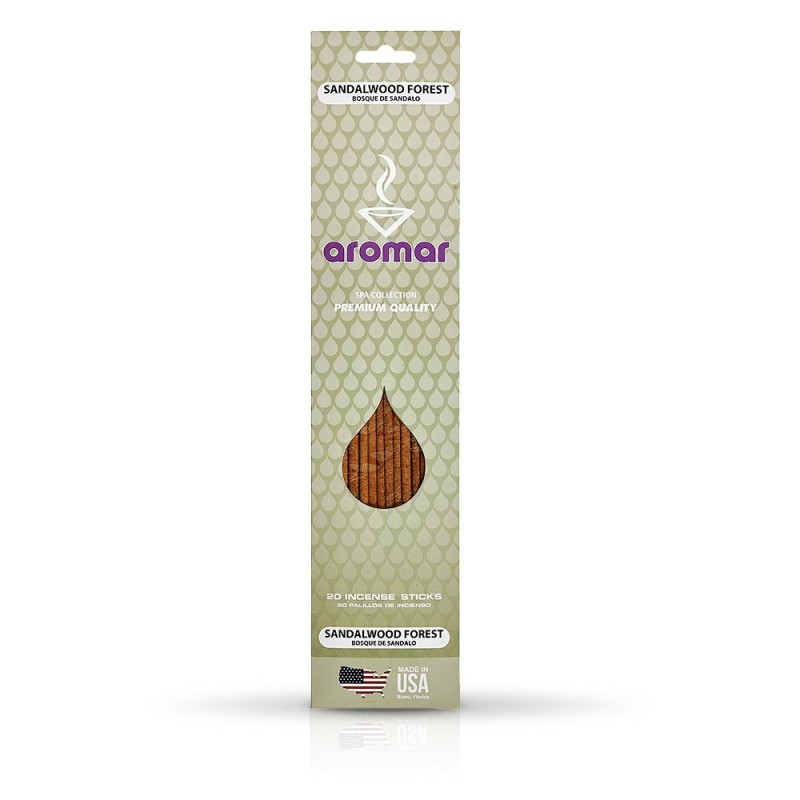 Ofrece un aroma exótico, cremoso y amaderado que calma la mente y mejora la claridad mental. Su fragancia terrosa y envolvente t