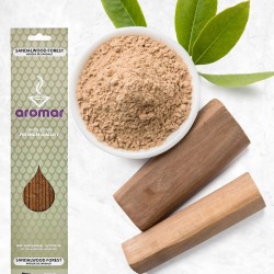 Ofrece un aroma exótico, cremoso y amaderado que calma la mente y mejora la claridad mental. Su fragancia terrosa y envolvente t