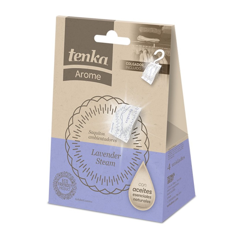 Bolsitas Aromáticas Perfumadas Tenkaroma lavanda Para cajones, armarios, contenedores, cajas u otros espacios pequeños de almace