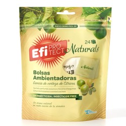 Llena tu clóset de frescura con el sachet aromático de cítricos. Su fragancia delicada y relajante perfuma suavemente tu ropa, m