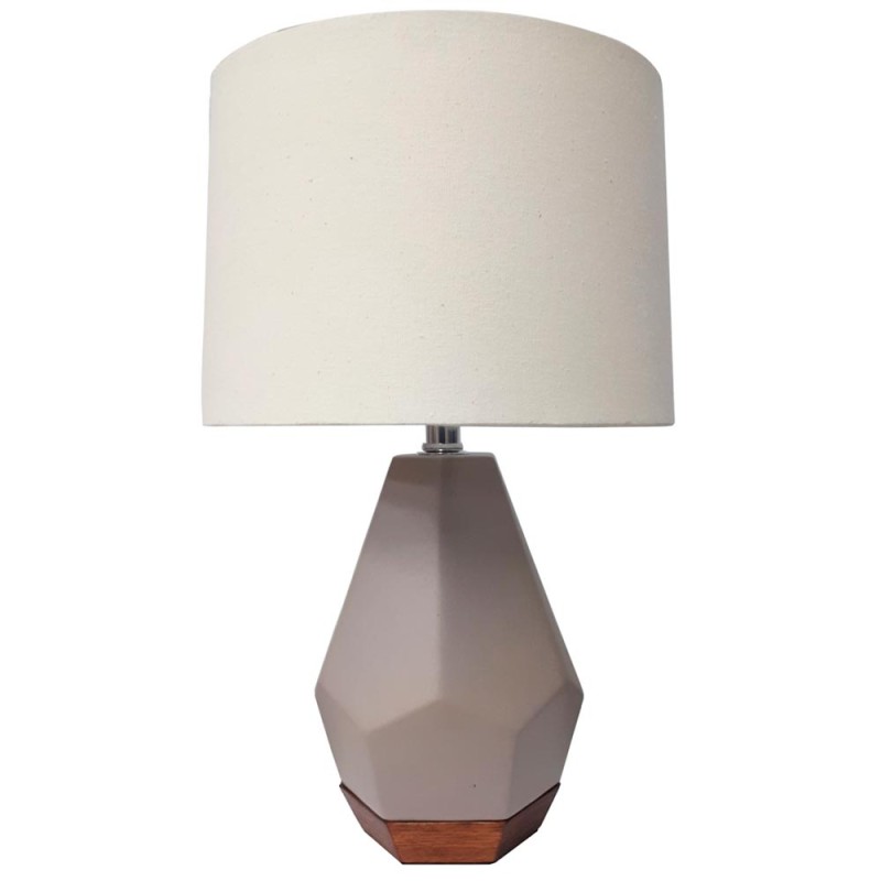 Añade un toque moderno y acogedor a tu espacio con esta lámpara de diseño elegante. su forma delicada y acabado en tonos neutros