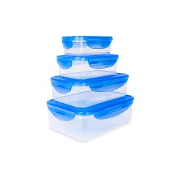 Juego De 4 Contenedores De Plastico