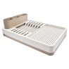 Escurridor De Platos Flat Gris Claro