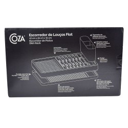 Escurridor De Platos Flat Gris