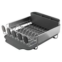 Escurridor Compacto Gris Satinado