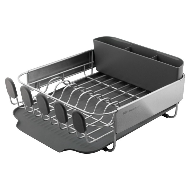 Escurridor Compacto Gris Satinado