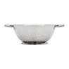 Colador profundo en acero inoxidable marca Qualité, ideal para cocinar, diseño elegante y práctico, para 2.8lts.