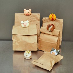 Juego de 6 adorables clips para bolsas que mantienen la comida fresca. Con adorables formas de animales de granja, como un cerdo