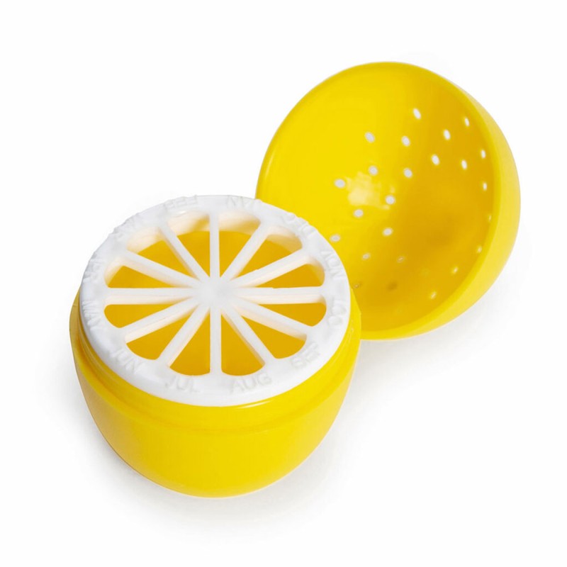 Estos recipientes de bicarbonato de sodio con forma de limón y lima son una solución eficaz para eliminar los olores desagradabl