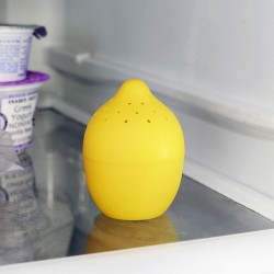 Estos recipientes de bicarbonato de sodio con forma de limón y lima son una solución eficaz para eliminar los olores desagradabl