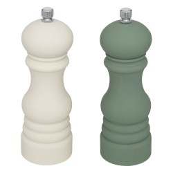 Su diseño moderno y ergonómico permite un molido suave y uniforme, realzando el sabor de tus platillos con cada uso. Perfectos p