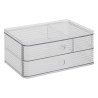 Mantén tus objetos siempre a la mano con este práctico organizador con divisiones. Ideal para almacenar artículos de oficina, ma