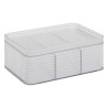 Mantén todo en su lugar con este práctico organizador de 3 divisiones. Ideal para cajones, escritorios, tocadores o estanterías,