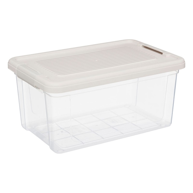 Mantén tus espacios ordenados con este práctico juego de 3 cajas organizadoras de 9 litros. Ideales para el hogar, la oficina o 