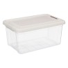 Mantén tus espacios ordenados con este práctico juego de 3 cajas organizadoras de 9 litros. Ideales para el hogar, la oficina o 