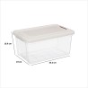 Mantén tus espacios ordenados con este práctico juego de 3 cajas organizadoras de 9 litros. Ideales para el hogar, la oficina o 