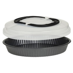 Este molde para tarta con tapa es imprescindible para quienes buscan resultados profesionales en la cocina. Confeccionado con ma