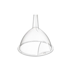 El juego de 3 embudos es ideal para verter líquidos o ingredientes secos sin derrames. Incluye tres tamaños distintos para adapt