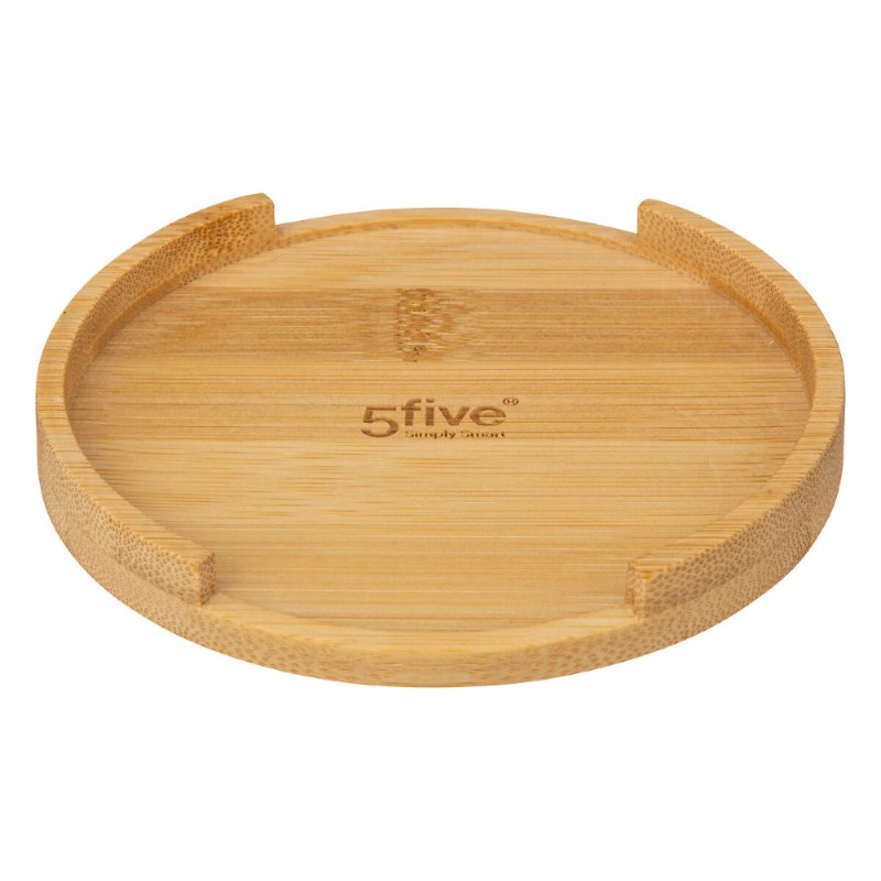 El porta utensilios utensilios de cocina, compuesto por un recipiente de cerámica y una base. Su diseño elegante y funcional per