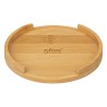 El porta utensilios utensilios de cocina, compuesto por un recipiente de cerámica y una base. Su diseño elegante y funcional per