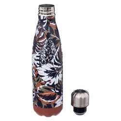 El termo Indian de 500 ml mantiene tus bebidas calientes o frías por más tiempo gracias a su diseño de doble pared. Su tapa herm