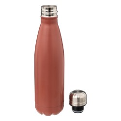 La botella térmica de 500 ml mantiene tus bebidas calientes o frías por más tiempo gracias a su diseño de doble pared. Su tapa h