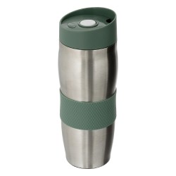 El termo 350 ml 5five mantiene tus bebidas calientes o frías por más tiempo gracias a su diseño térmico. Su tapa hermética evita