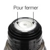 El termo 500 ml 5five mantiene tus bebidas calientes o frías por más tiempo gracias a su diseño térmico. Su tapa hermética evita