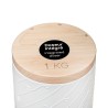 Mantén tu pasta fresca y organizada con este práctico contenedor para pasta de 1 kg. Diseñado para almacenar espaguetis, fideos 