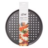 Prepara tus pizzas favoritas como un profesional con esta charola para pizza de 33 cm, diseñada para garantizar una cocción unif