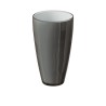 Disfruta de tus bebidas favoritas con este elegante vaso de acrílico negro de la marca 5FIVE. Fabricado en poliestireno, garanti