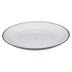 Sirve tus comidas con estilo con este plato trinche de la marca 5FIVE. Fabricado en poliestireno, ofrece durabilidad y resistenc