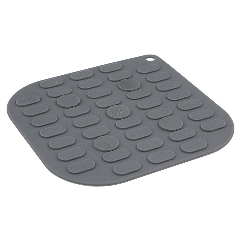 Protege tu mesa con este porta caliente de la marca 5FIVE. Fabricado en silicona, ofrece una excelente resistencia al calor y ai