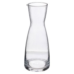 Almacena y sirve tus bebidas favoritas con la estilosa Garrafa de Vidrio Medianoche 1L de la marca Secret de Gourmet. En un eleg