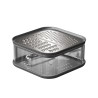 Prepara deliciosos platos con el Rallador de Queso de Acero Inoxidable de la marca 5FIVE. En color gris, este rallador combina p