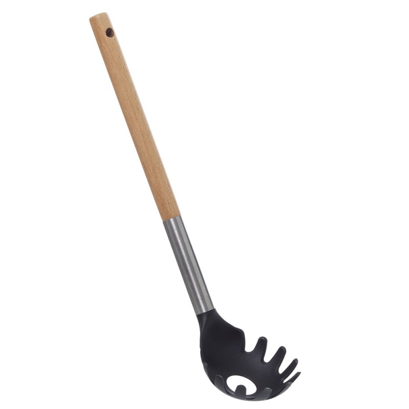 Sirve tus platos de pasta con facilidad con la Cuchara para Espagueti de Nylon de la marca 5FIVE. Este utensilio está fabricado 