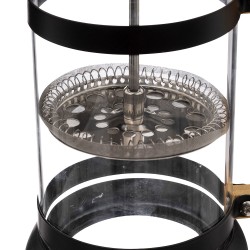 Disfruta del auténtico sabor del café con esta cafetera tipo prensa francesa de 600 ml, ideal para los amantes del café recién h