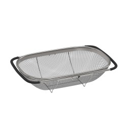 El colador expandible 5five, es práctico y versátil, ideal para escurrir alimentos con facilidad. Su diseño ajustable permite ad