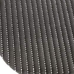 Tapete para vajilla 5Five en color gris con diseño de líneas. Ideal para secar platos y utensilios de cocina, cuenta con materia