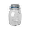 Mantén tus alimentos frescos y bien organizados con este frasco de 1.5 litros, ideal para almacenar ingredientes secos, snacks o