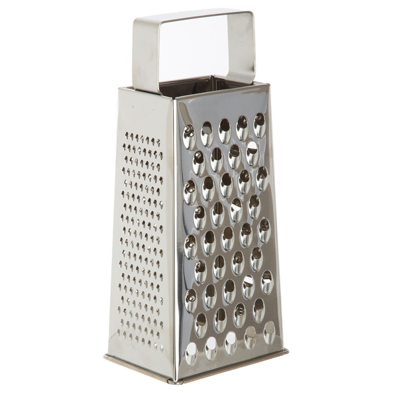 Prepara tus ingredientes con facilidad con el Rallador de Acero Inoxidable de la marca 5FIVE. Este práctico utensilio en color p