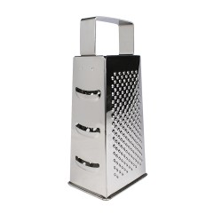 Prepara tus ingredientes con facilidad con el Rallador de Acero Inoxidable de la marca 5FIVE. Este práctico utensilio en color p