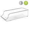 Mantén tus alimentos frescos y organizados con el organizador de acrílico para refrigerador de la marca 5FIVE. Fabricado en poli
