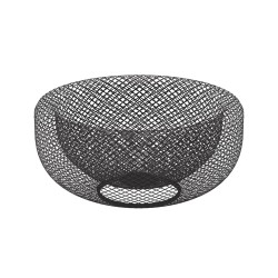 Mantén tus frutas y verduras organizadas y frescas con este elegante frutero de malla. Su diseño abierto permite una óptima circ