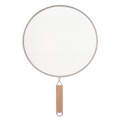 El set de 2 tapas anti salpicaduras de 25 cm y 28 cm, ideales para mantener la cocina limpia mientras cocinas. Su diseño permite