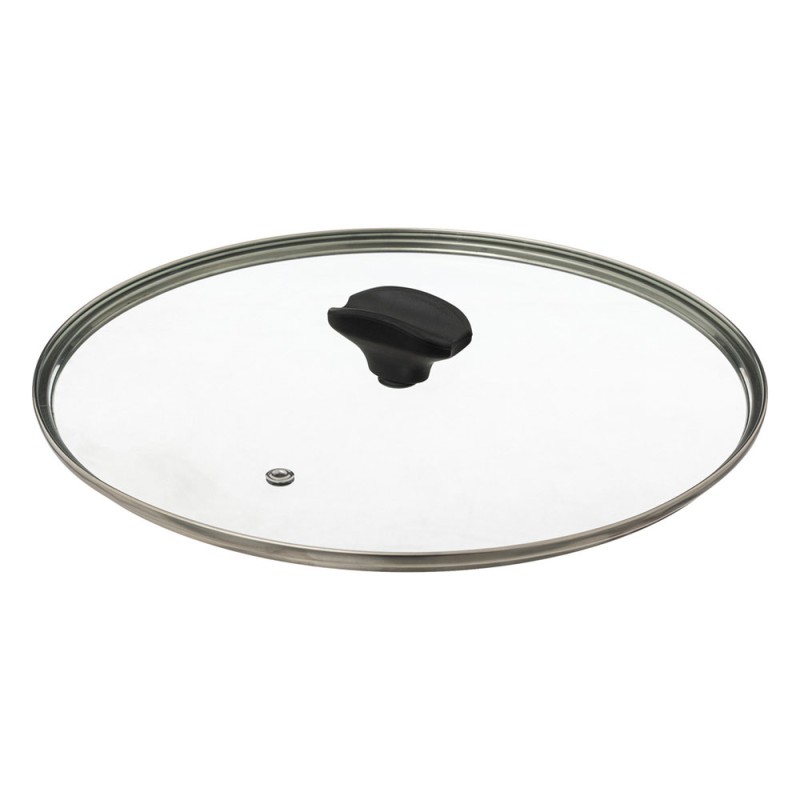 Tapa para cacerola de 30 cm, fabricada con materiales resistentes al calor. Diseño ajustado para conservar el calor y los sabore