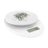 Báscula digital de alta precisión con una resolución de 1 gramo y capacidad de hasta 5 kg. Ideal para medir ingredientes, químic