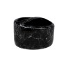 El porta esponja Bubble de cerámica en color negro es un accesorio elegante y funcional para el fregadero. Su diseño compacto pe