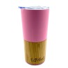 Los termos Be Bamboo combinan durabilidad, funcionalidad y estilo. Su aislamiento térmico avanzado mantiene las bebidas caliente
